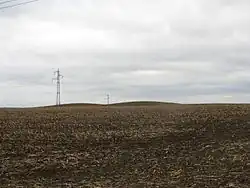 Five barrows, village Bryukhovetskaya, Bryukhovetsky district