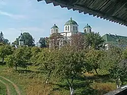 Savior-Transfiguration Monastery. View from the walls of the monastery.