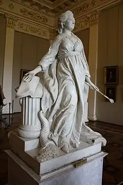 Marble statue of Catherine II (1789-1790)