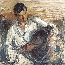 Nikolai Feshin. The Drummer