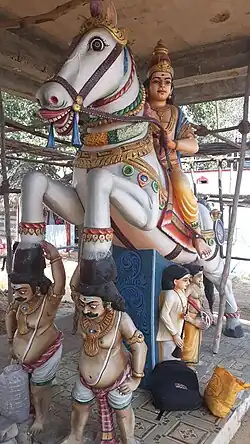 Ayyanar statue