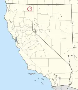 Location of the Alturas Indian Rancheria
