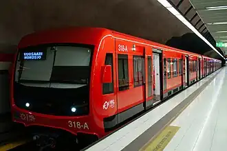 M300, the newest train in use.