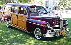 1949 Plymouth Special DeLuxe wagon (wooden body)