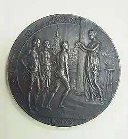 1920 Antwerp Olympic Games participation medal.