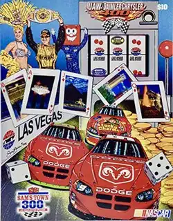 2004 UAW-DaimlerChrysler 400 program cover