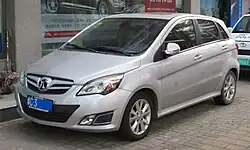 Beijing Auto E-Series hatch front