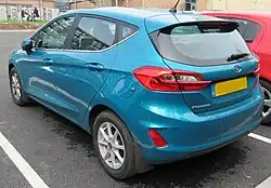 Rear view (five-door)