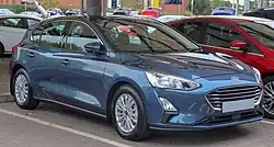 2018 Ford Focus Titanium (UK)