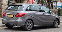 2018 Mercedes-Benz B 220d Exclusive Edition (facelift; UK)