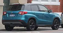 Rear view of Suzuki Vitara