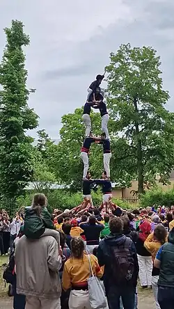 Xiquets' Copenhagen first ever 2d6, in Berlin in 2025