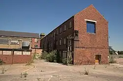 Mill buildings at Walton Works