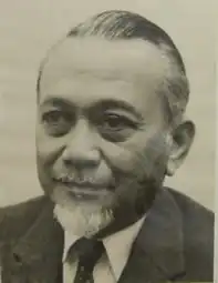 Portrait of Achmad Soebardjo in 1950