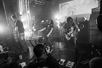 Acid Witch performing in 2015