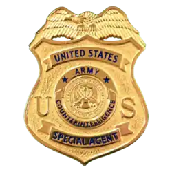 Army Counterintelligence Special Agent Badge