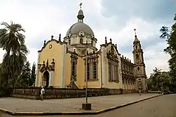 Holy Trinity Cathedral in Addis Ababa, the seat of the Ethiopian Orthodox Tewahedo Church