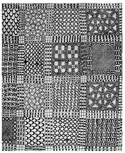 1817 Adinkra mourning cloth
