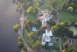Aerial view of Government House, Canberra