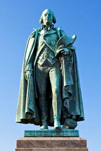 Statue of Artemas Ward in 2008
