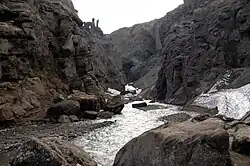 The Drekagil (canyon of dragons) in Askja
