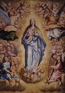Assumption; 1603–27, 256 × 183 cm, Museo de Bellas Artes de Granada.
