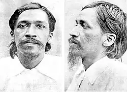 Aurobindo on the day of his arrest on 1 May 1908