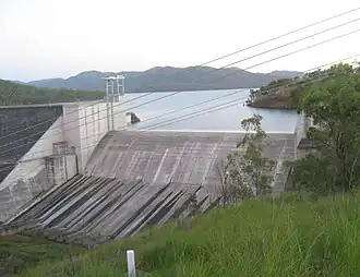 Awoonga Dam Wall