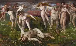 Bacchanalia (1896), oil on canvas, 117 x 204 cm., private collection