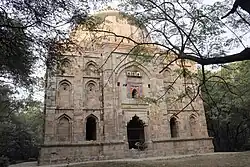 Bag-i-Alam Gumbad with a Mosque