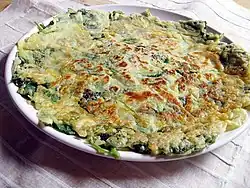 Banga-buchimgae (Korean mint pancake)