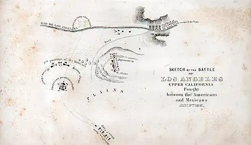 Map of the Battle