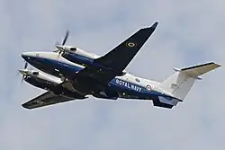 Beechcraft Avenger T.1 ‘ZZ503’ operated by 750 Naval Air Squadron, Royal Navy, based at RNAS Culdrose.