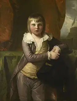 Portrait of Prince Augustus by Benjamin West