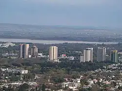 Skyscrapers at Jinnah Avenue, Islamabad.