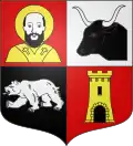 Coat of arms of Saint-Aventin