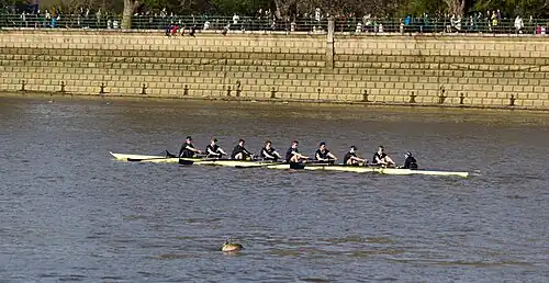 Oxford Men's Reserve Isis boat