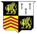 The Brice coat of arms, quartered Brice 1 and 4, Worthington and Every 2 and 3