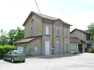 Former train station