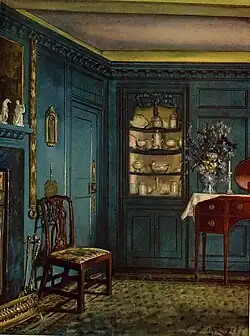 A Blue Room, Colour and Interior Decoration, Country Life, 1926