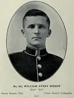 Cadet William Avery Bishop 1914 Stone Frigate 1