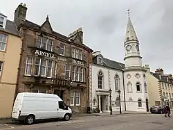 Main Street, Town Hall, Including Lamp Standards