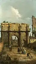 Rome, the Arch of Constantine