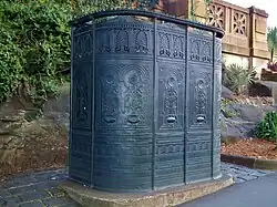 Victorian cast iron urinal in Sydney, Australia (c.1890)
