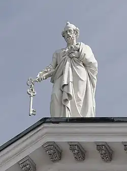 Saint Peter, carrying Keys of Heaven