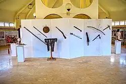 Central gallery of Arewa House Museum