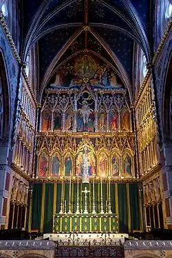 Chancel of All Saints, Margaret Street (Anglo-Catholicism)