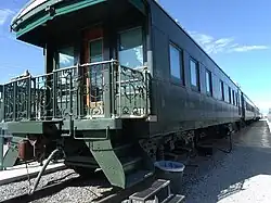The Santa Fe Business Car #405, also known as the Superintendent's Car, was one of eighteen cars built in 1927 by the Pullman Company as part of the fourth order of business cars for division superintendents