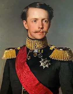 Charles Alexander, Grand Duke of Saxe-Weimar-Eisenach, 1855