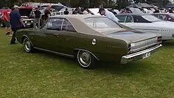 Chrysler VG Valiant Regal 770 hardtop with option A78 roof extension package